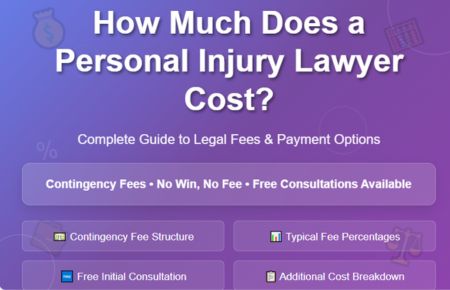 How Much Does a Personal Injury Lawyer Cost